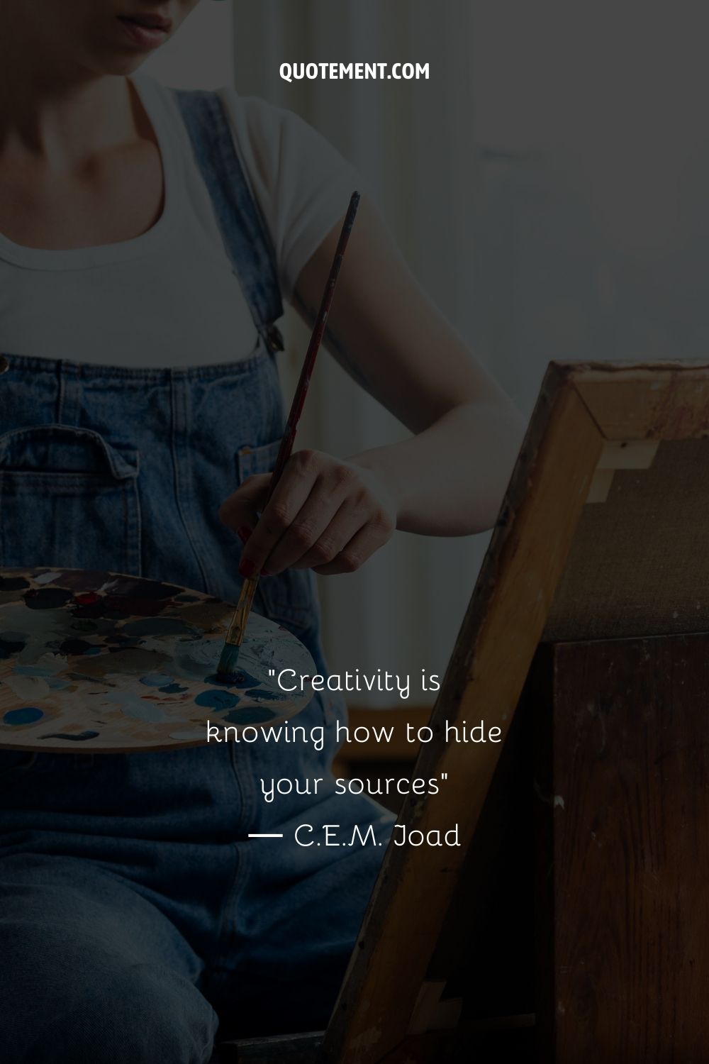 Creativity is knowing how to hide your sources