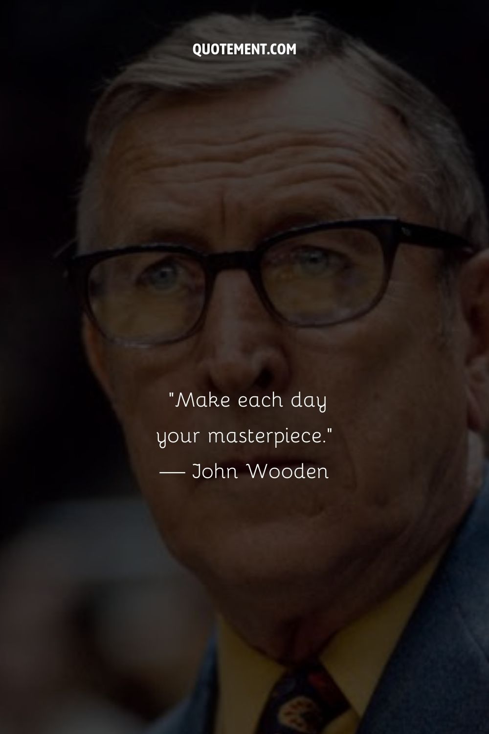 Inspirational John Wooden quote.