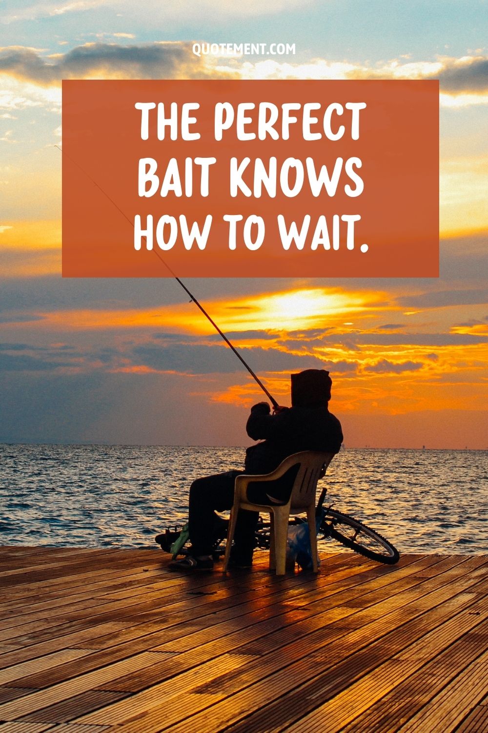 man enjoying sunset while fishing