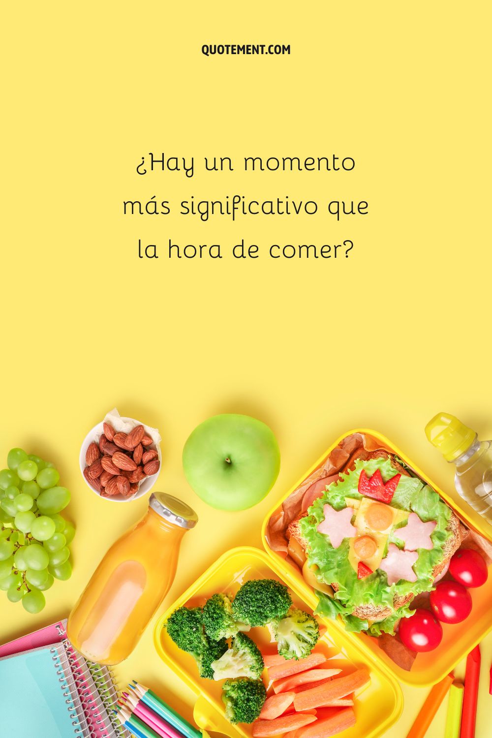 ¿Hay un momento más significativo que la hora de comer