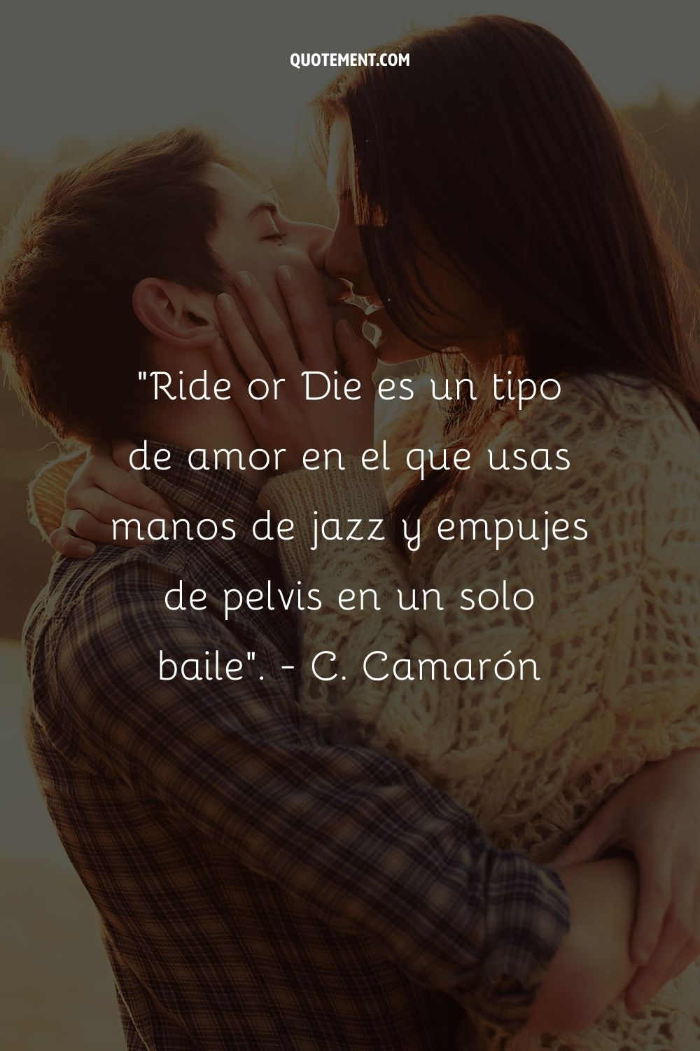 Ride or Die es un tipo de amor en el que se utilizan manos de jazz y empujes de pelvis en un mismo baile. - C. Camarón