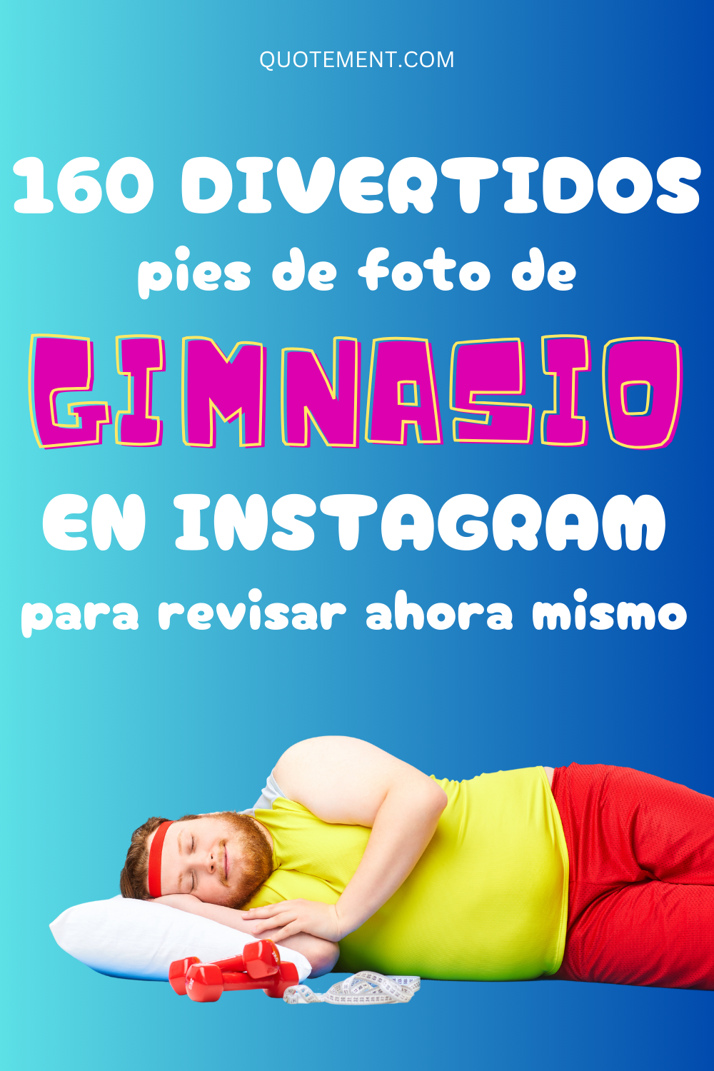 ¡160 divertidos pies de foto de gimnasio para Instagram que te harán reír!