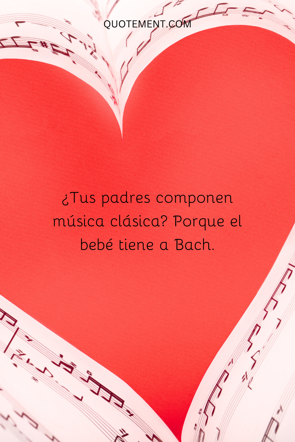 ¿Tus padres componen música clásica porque el bebé tiene a Bach?