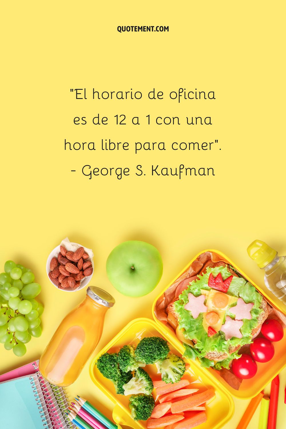 El horario de oficina es de 12 a 1, con una hora libre para comer.