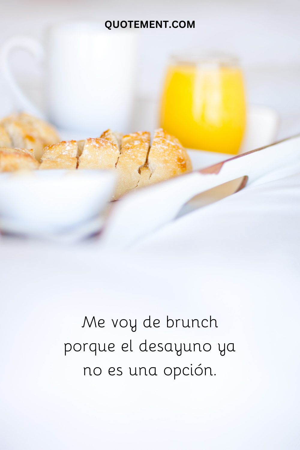 Me voy de brunch porque el desayuno ya no es una opción.