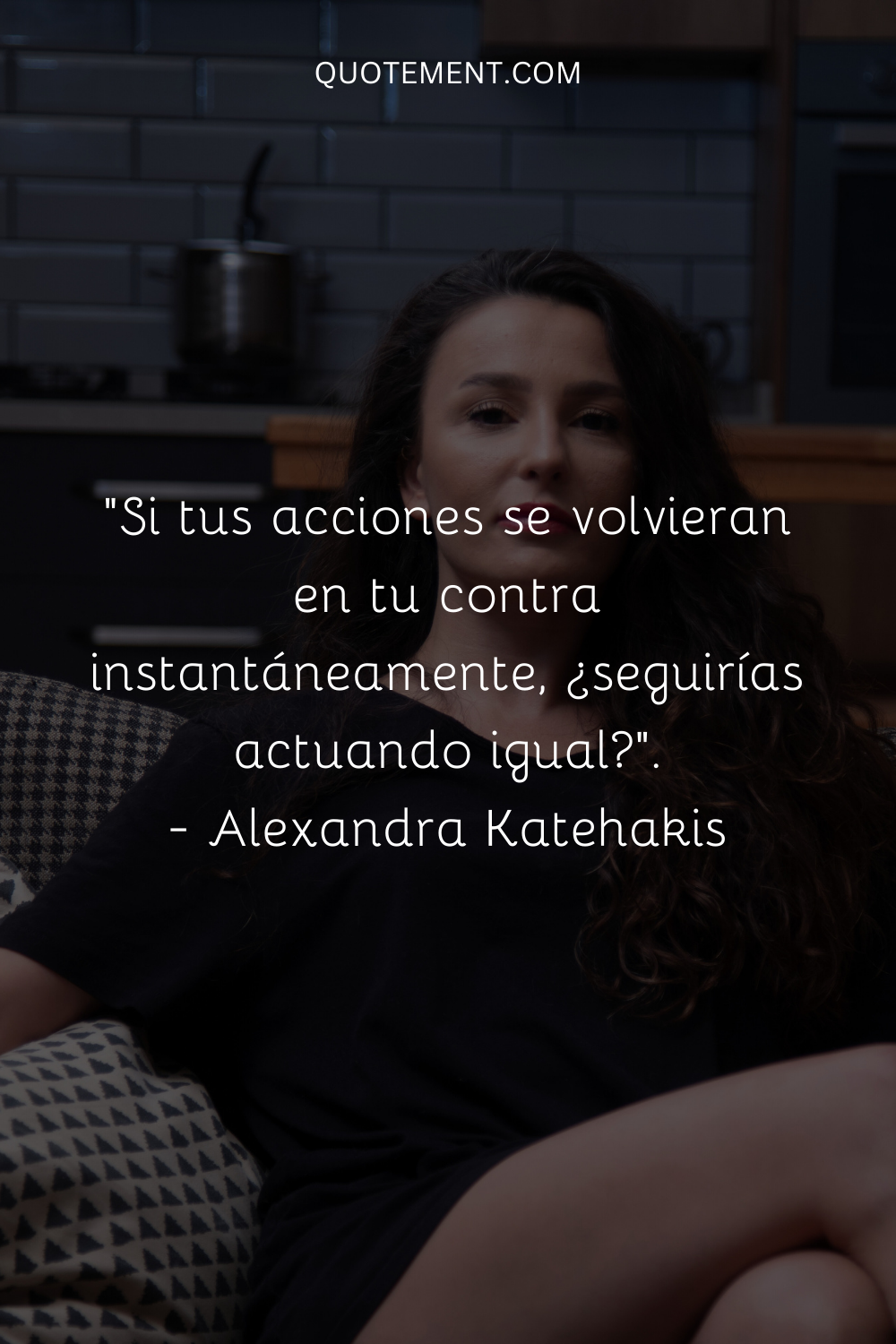 Si tus acciones se volvieran en tu contra al instante, ¿seguirías actuando igual?