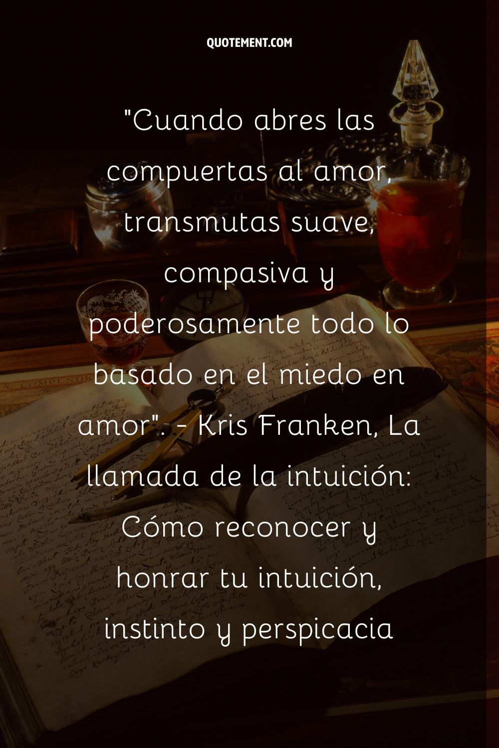 Cuando abres las compuertas al amor, transmutas suave, compasiva y poderosamente todo lo que se basa en el miedo en amor.