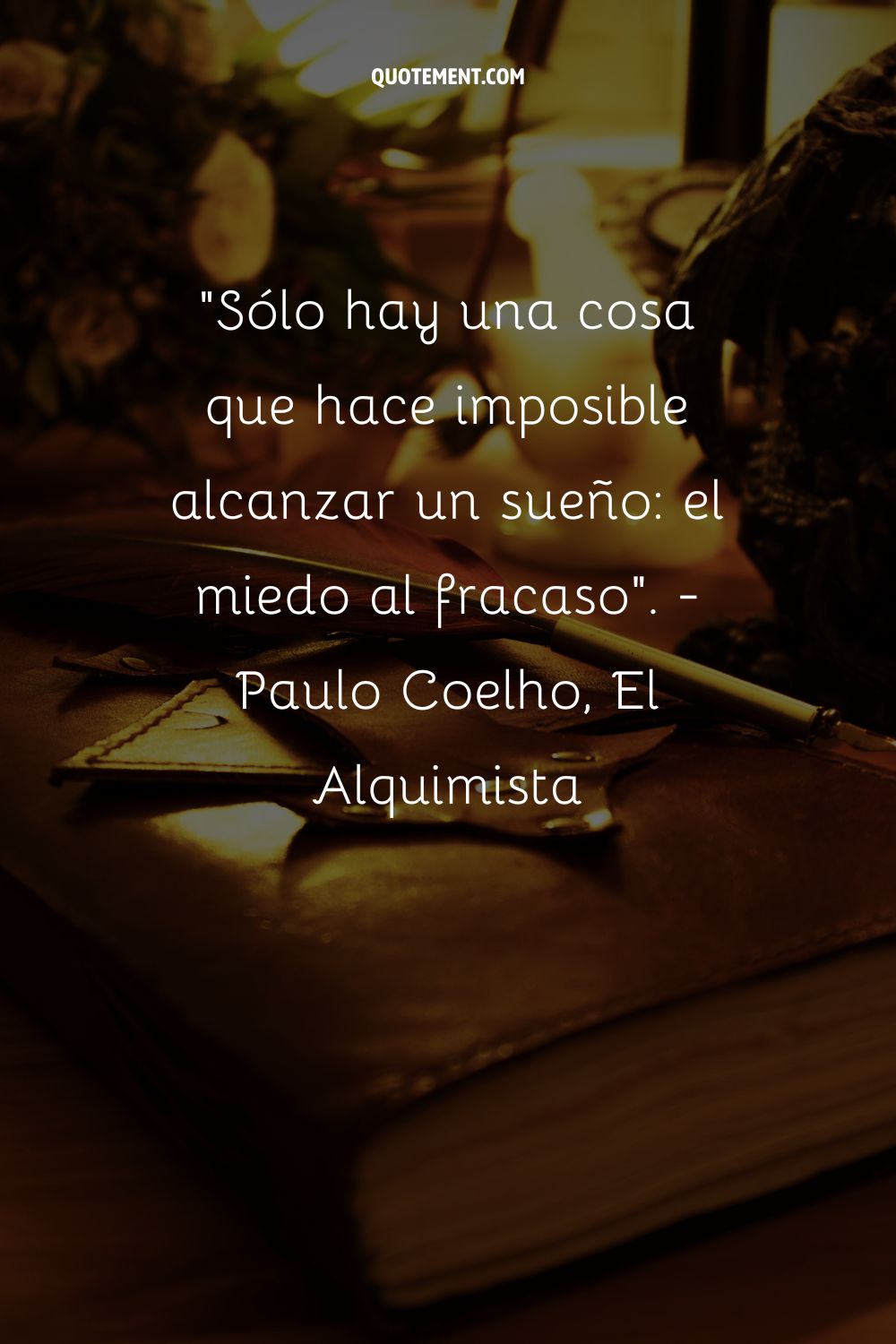 Sólo hay una cosa que hace que un sueño sea imposible de alcanzar el miedo al fracaso