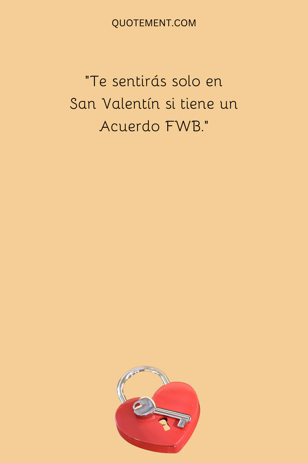 "Te sentirás solo en San Valentín si tienes un acuerdo FWB".