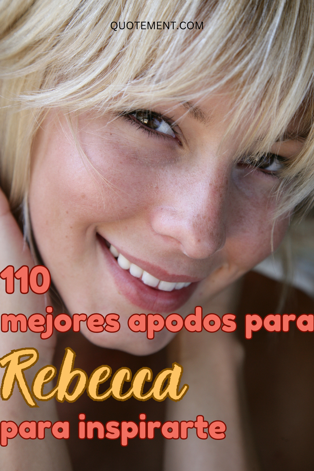 110 mejores apodos para Rebecca para que se sienta especial