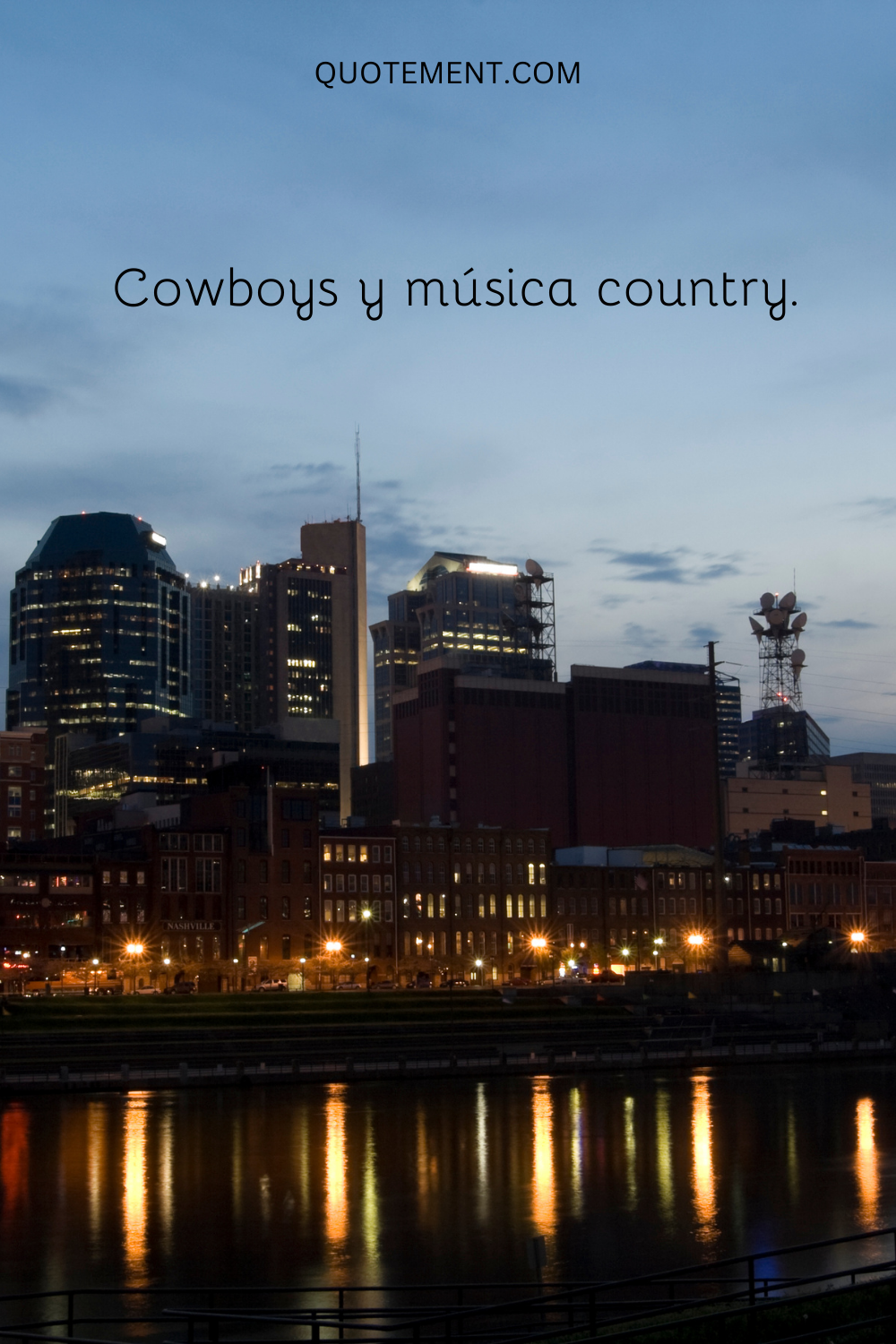 Cowboys y música country.