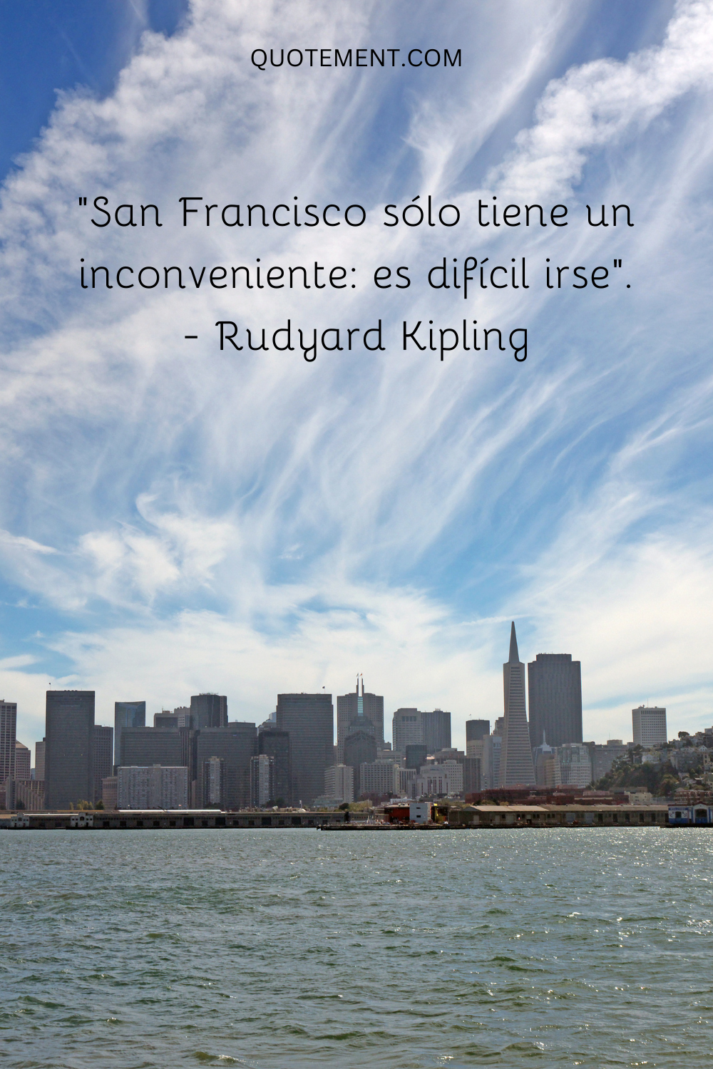 San Francisco sólo tiene un inconveniente: es difícil marcharse.