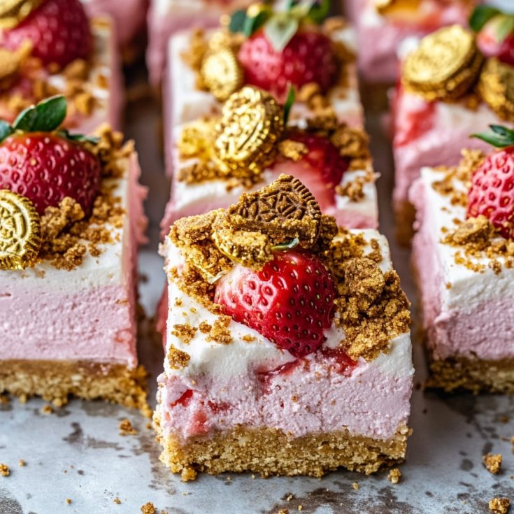 Amazing-Golden-Oreo-Strawberry-Cheesecake-Bars