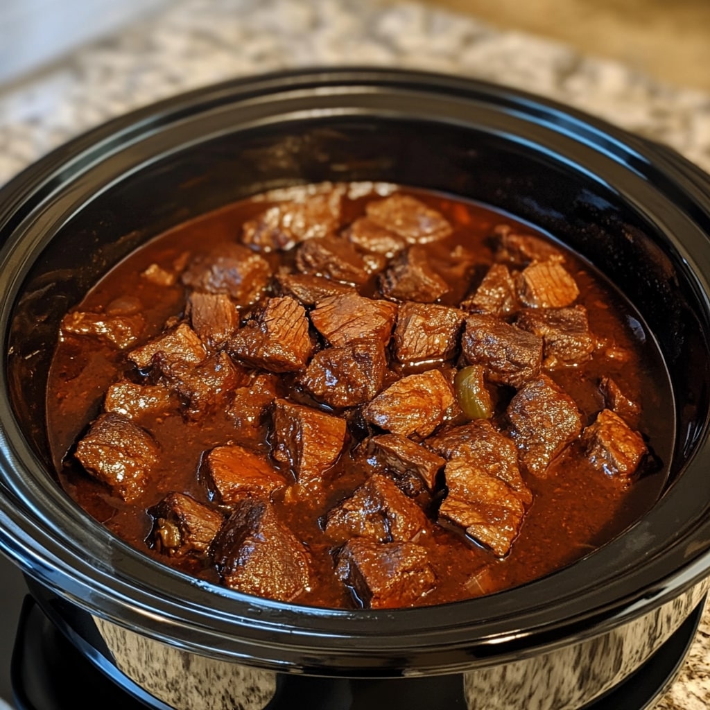 Beef-Cooked-For-4-Hours-In-A-Crockpot
