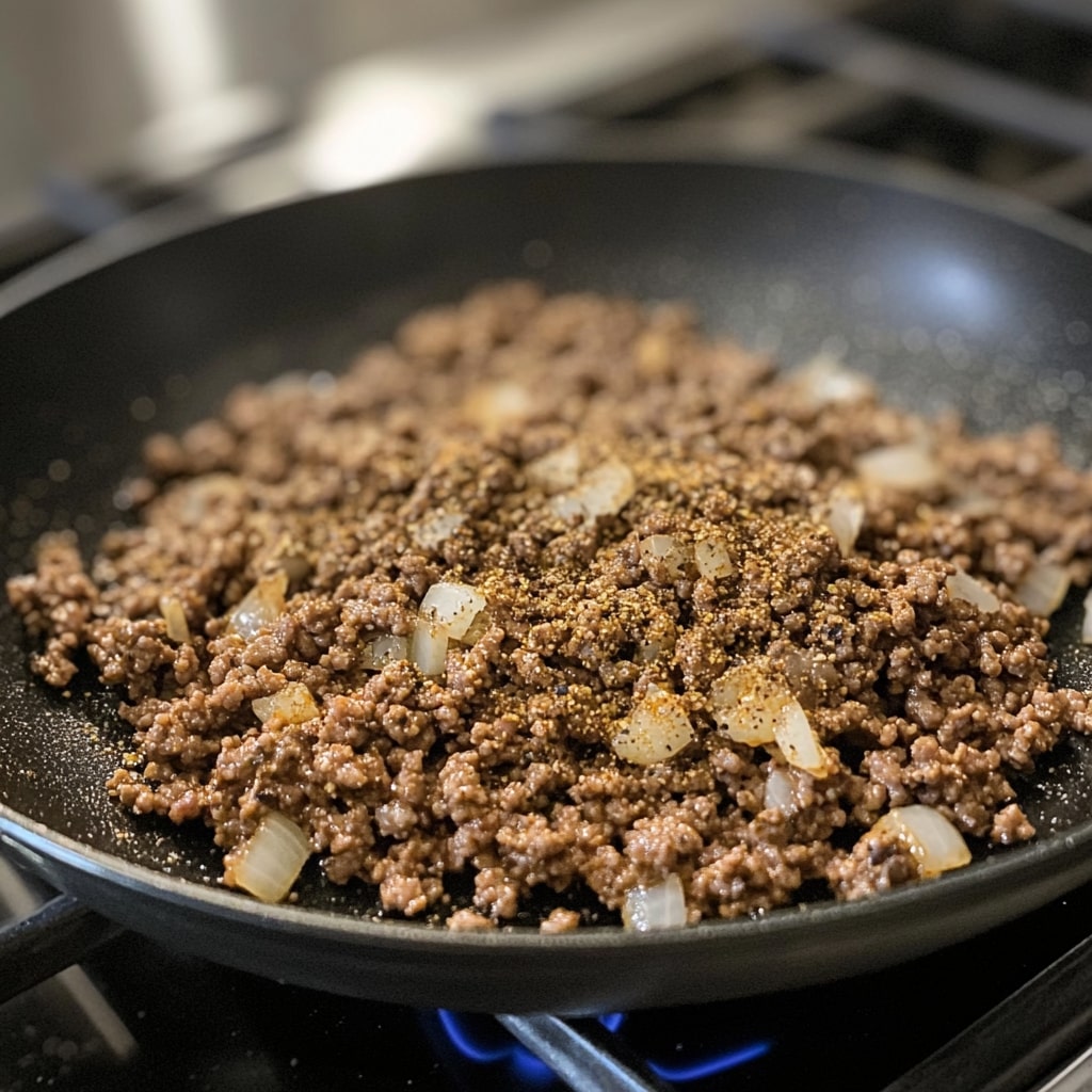 Beef-With-Minced-Onion-And-Italian-Seasoning