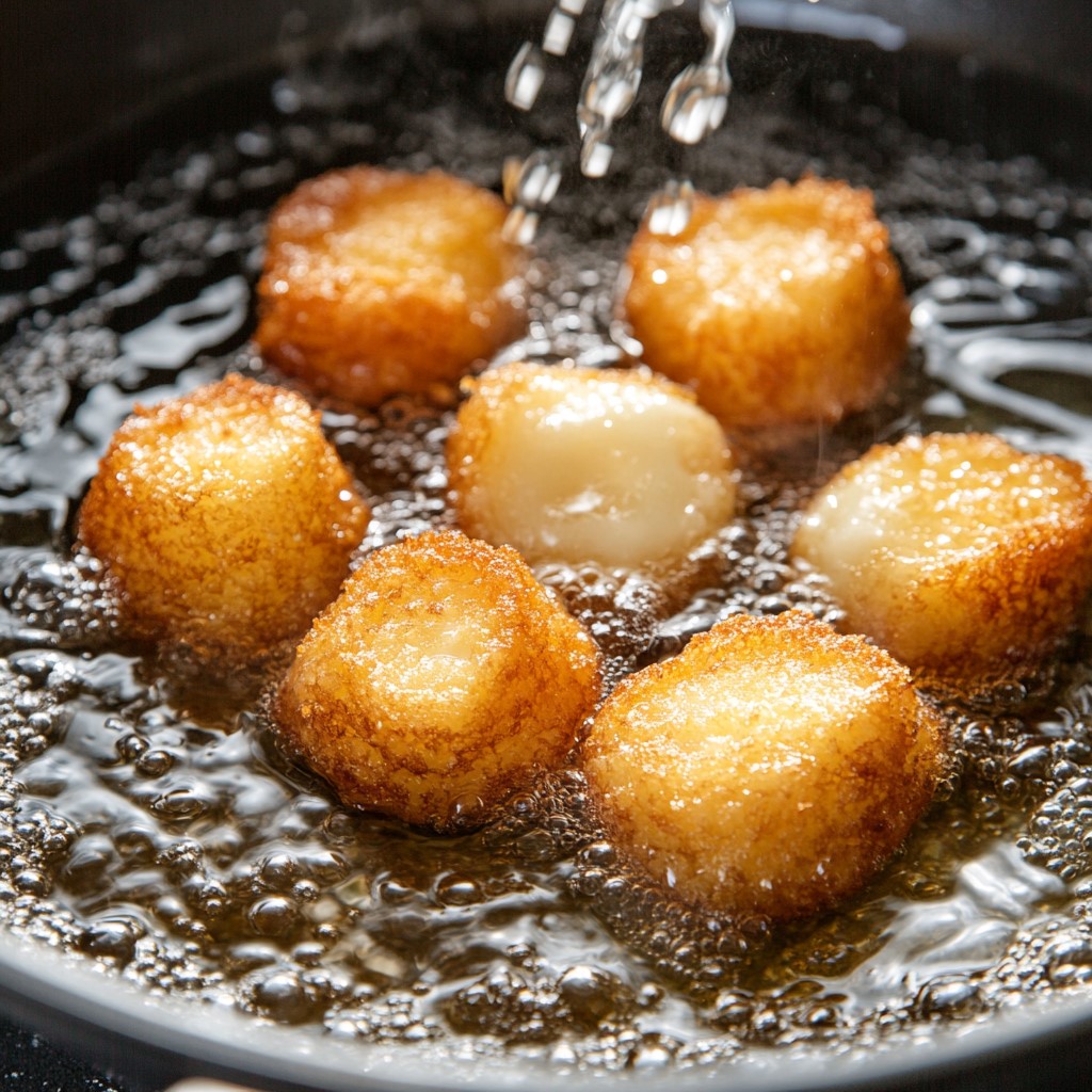 Cheese-bites-frying-in-the-vegetable-oil