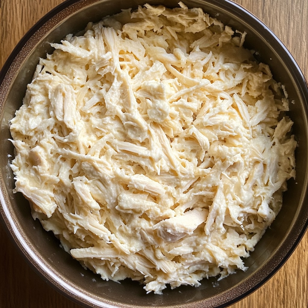 Creamy-Chicken-Mixture-In-A-Bowl