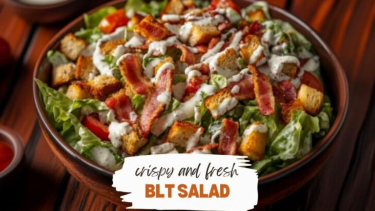 Crispy And Fresh BLT Salad Deliciousness