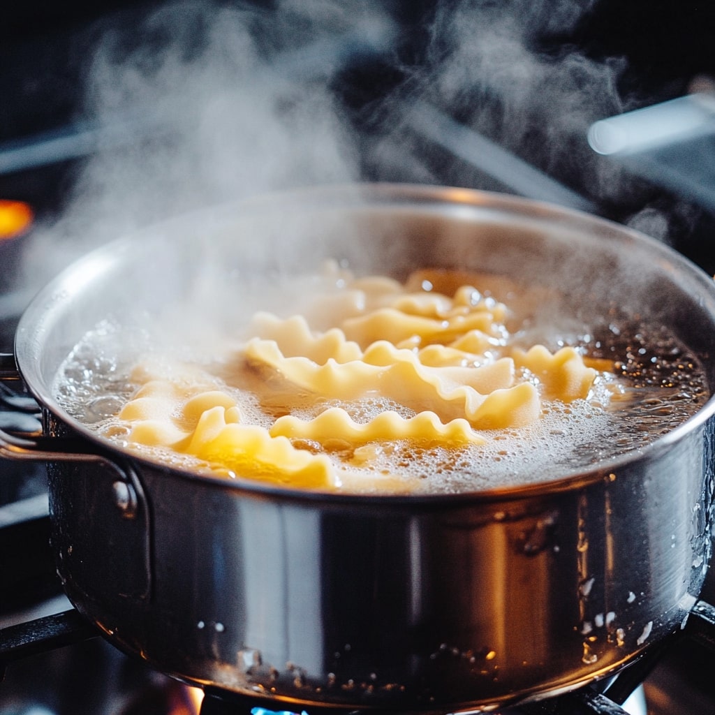 Lasagna-Noodles-Cooking-In-A-Pot