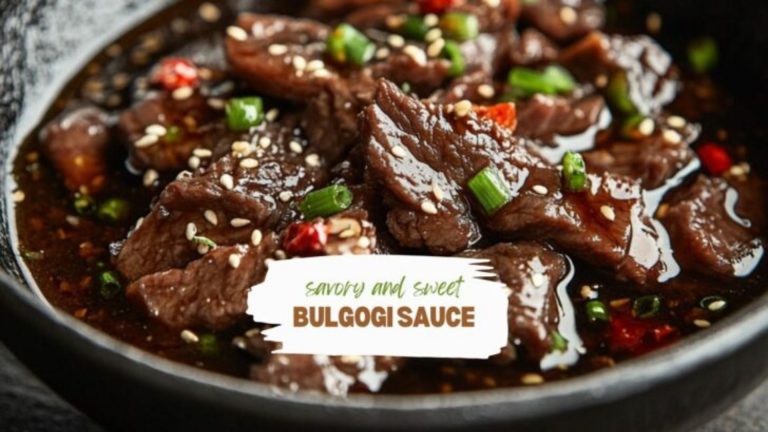 Savory And Sweet Bulgogi Sauce For The Most Tender Meat