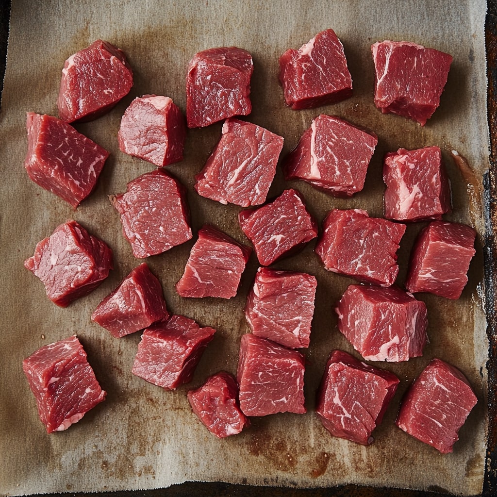 Steak-Cut-Into-Small-Pieces