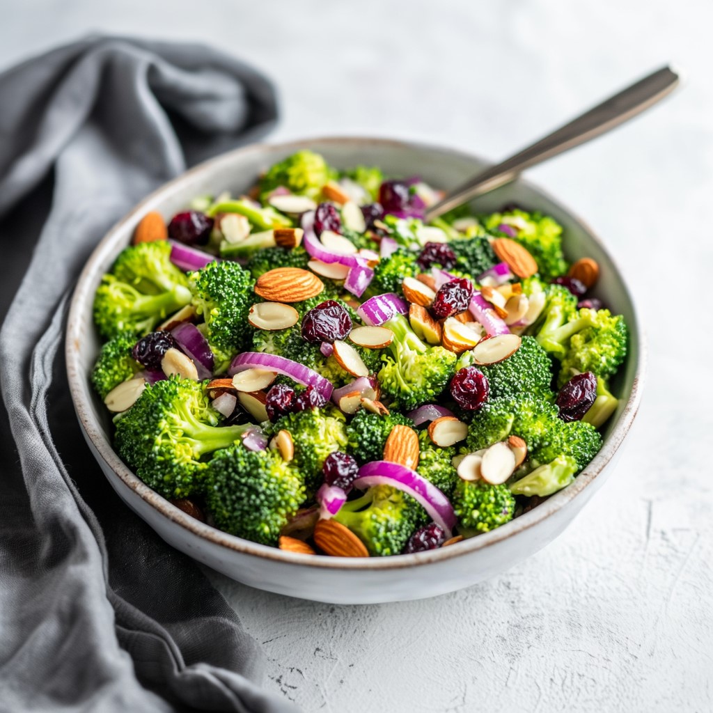 broccoli-salad-in-a-white-bowl